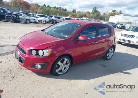 2014 Chevrolet Sonic Ltz Auto из США, поврежденный, VIN 1G1JE6SBXE4191703